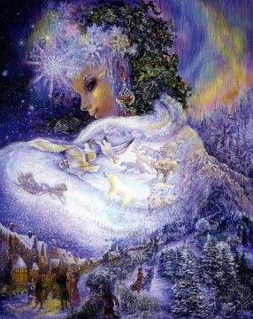 Fantaisie populaire œuvres - JW déesses neige reine fantaisie
